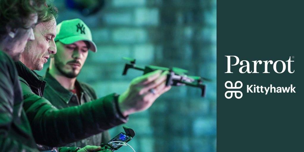 Parrot x Kittyhawk partnership