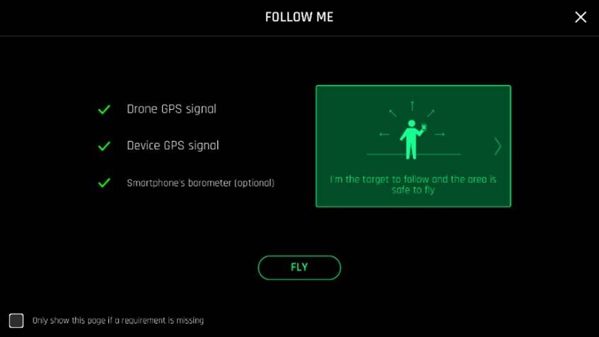 How do use the Follow Me piloting mode?