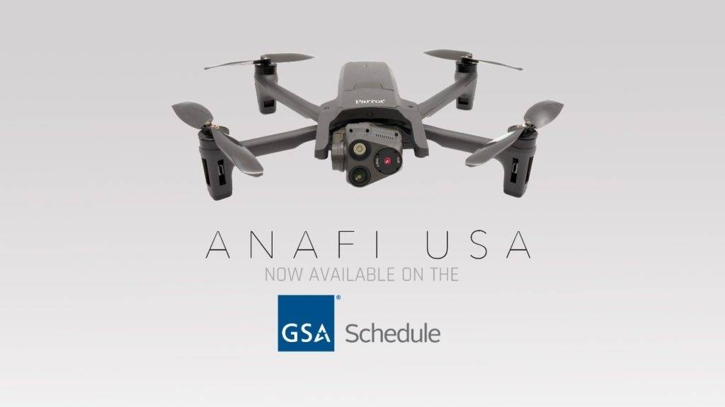 Parrot ANAFI USA available on the 2020 US GSA Schedule