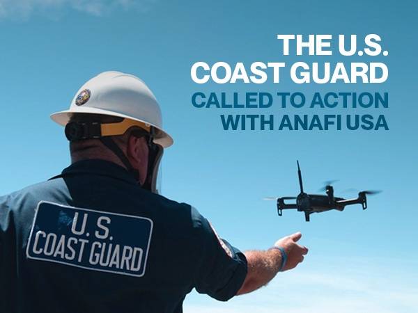U.S. Coast Guard using ANAFI USA