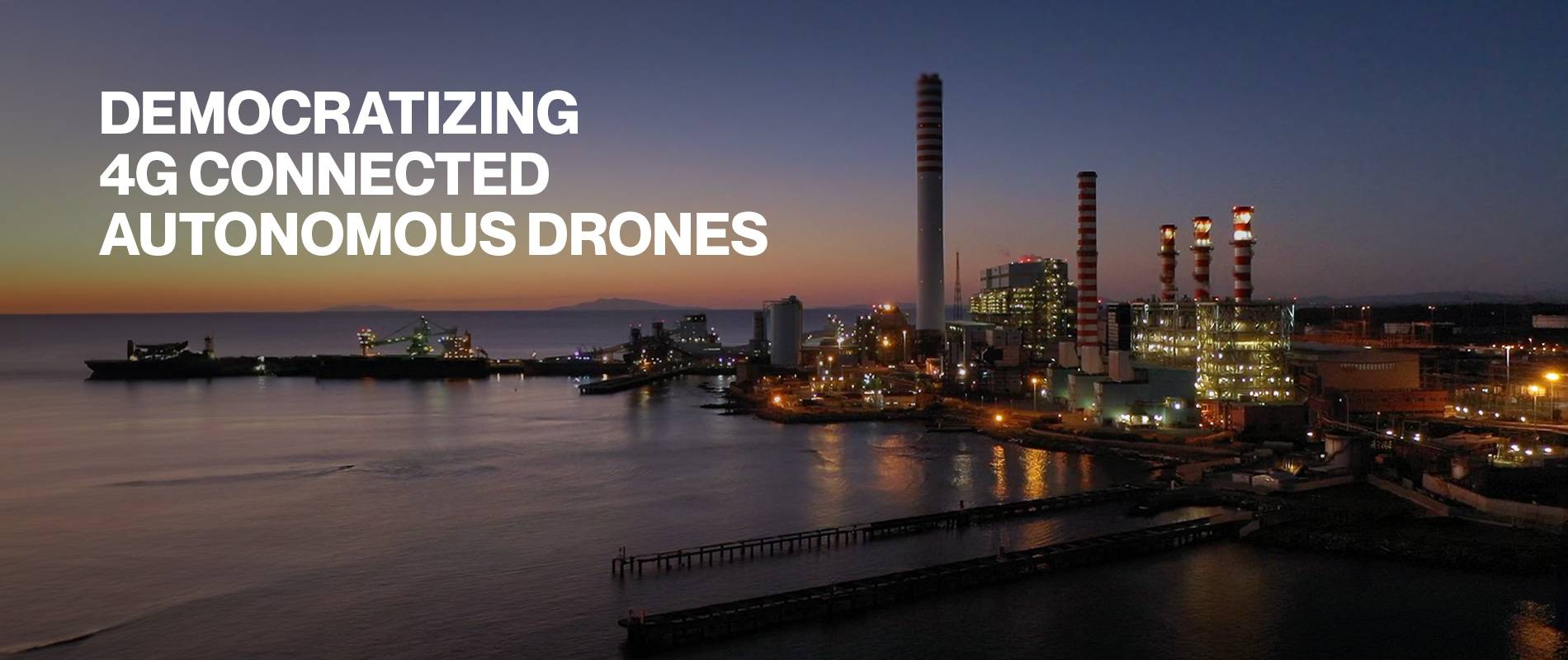 Democratizing 4G connected autonomous drones