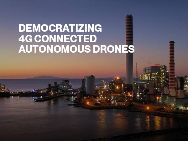 Democratizing 4G connected autonomous drones