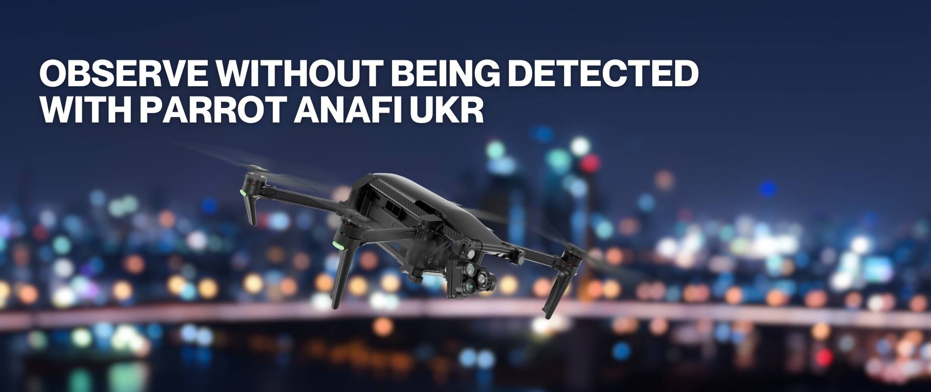 77 decibels Anafi UKR Parrot