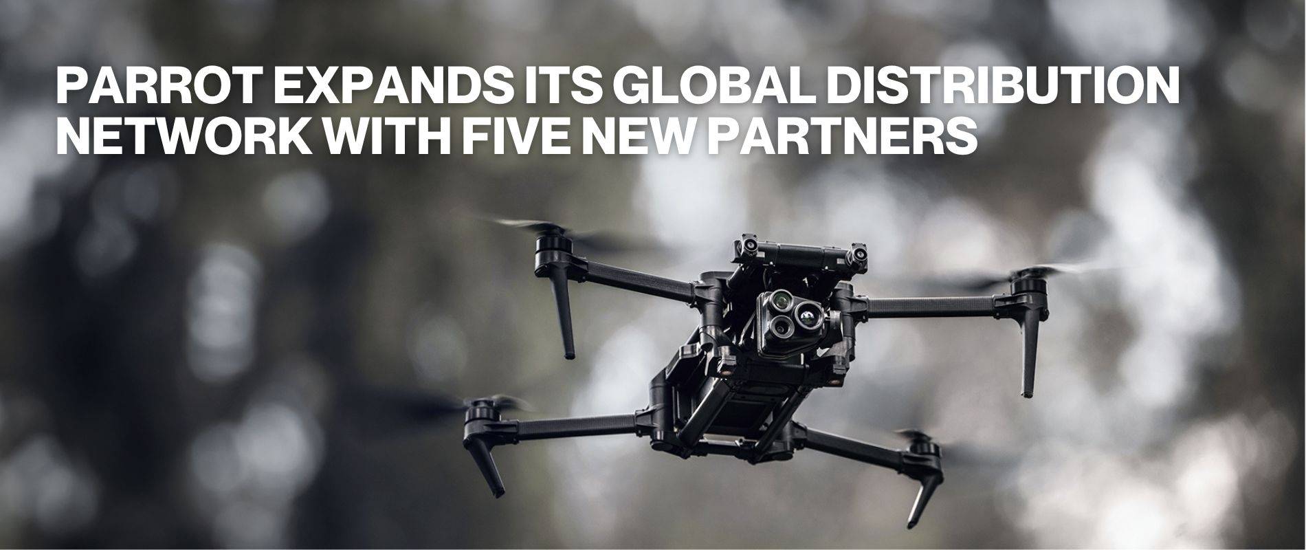 Parrot Expands its Global Distribution Network 1900x800px