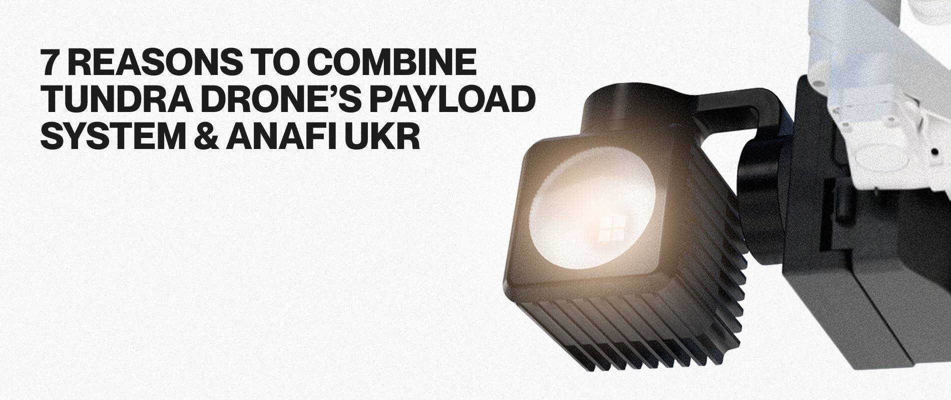 Tundra Drone's payload system & ANAFI UKR (1900 x 800px)