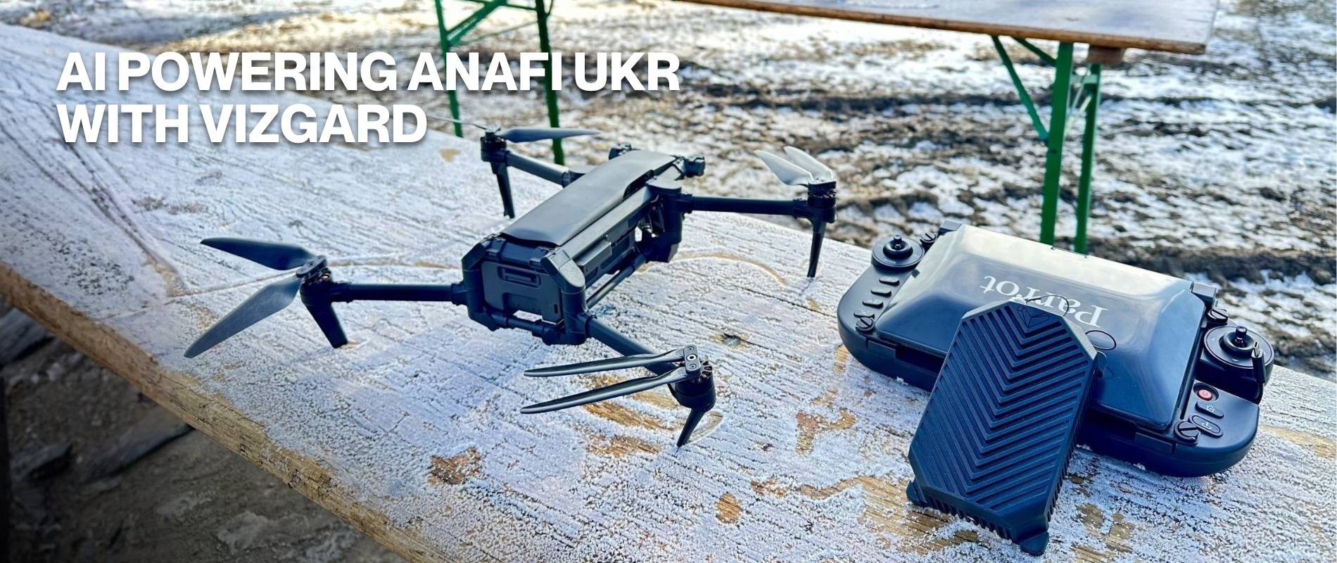 Vizgard powering ANAFI UKR with AI