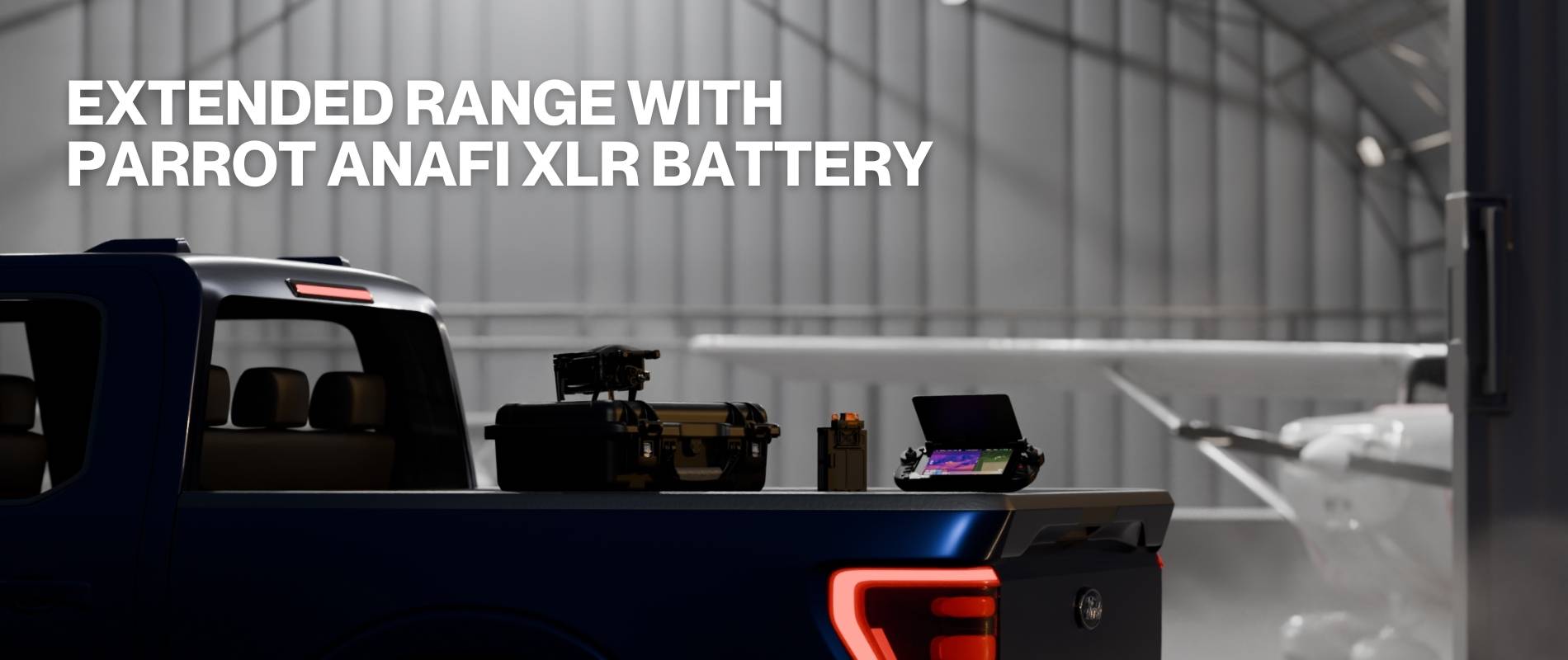 Extended Range with Parrot ANAFI XLR battery