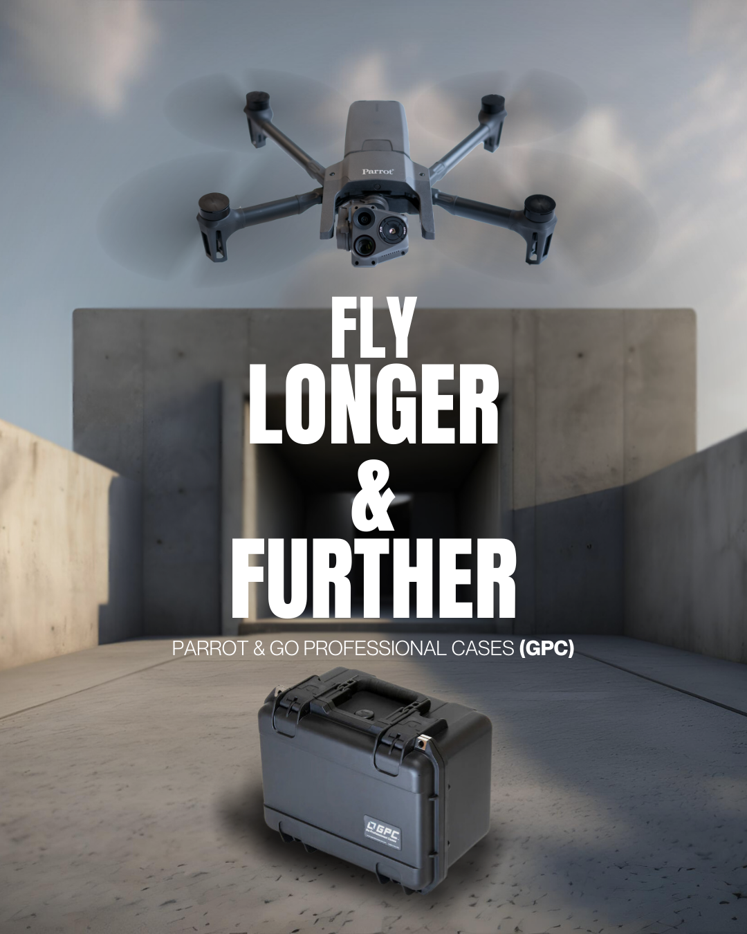 Fly Longer and Further | Parrot