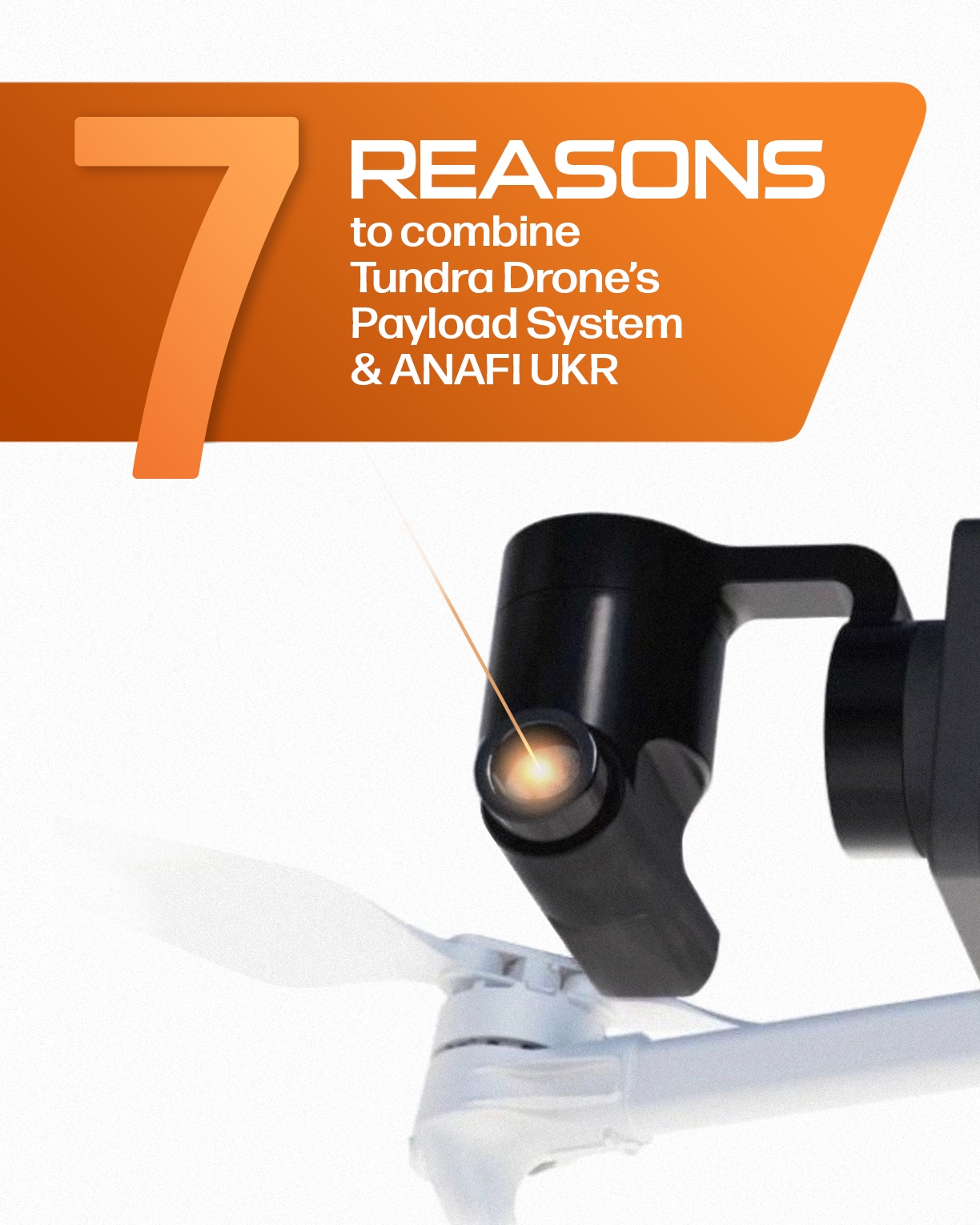 7 reasons to combine Tundra Drone's payload system & ANAFI UKR | Parrot